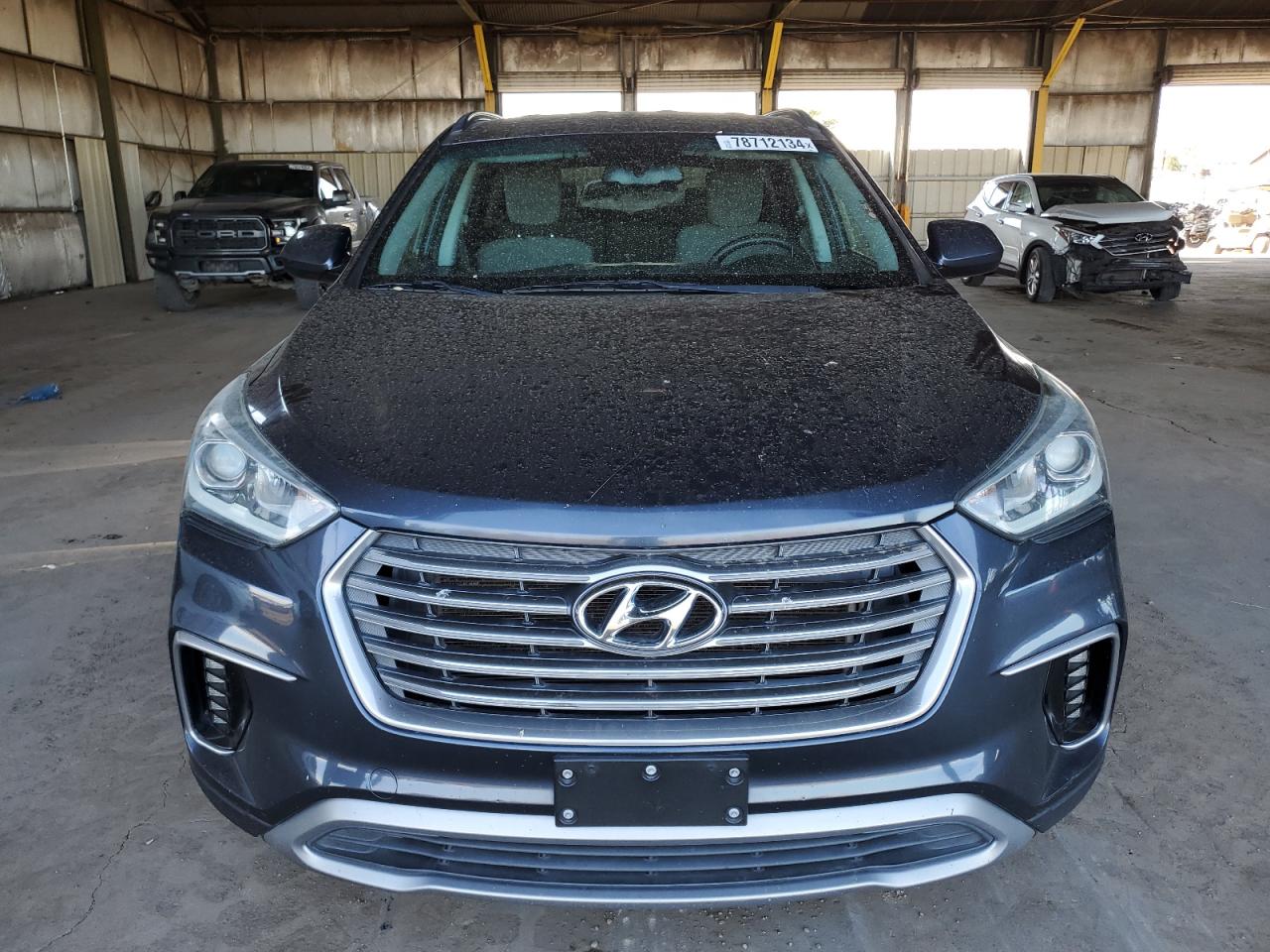 2017 Hyundai Santa Fe VIN KM8SMDHF7HU208843 Copart auction photo, rear end damage thumbnail 5