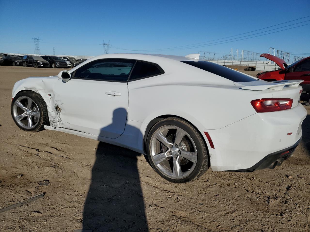 2016 Chevrolet Camaro VIN 1G1FH1R70G0118772 Copart auction photo, front end / side damage thumbnail 2