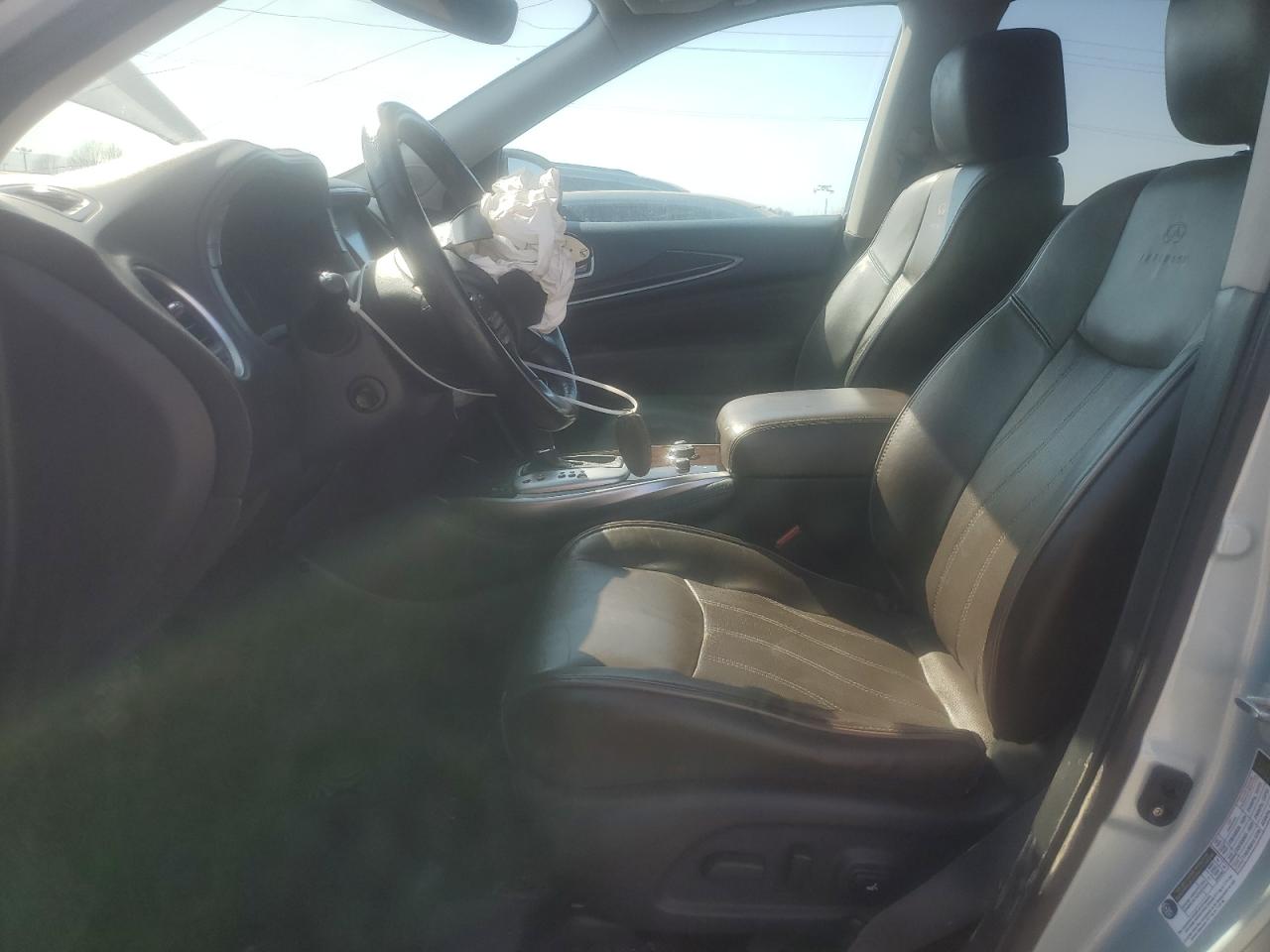 2013 Infiniti JX VIN 5N1AL0MM9DC327652 Copart auction photo, front end / side damage thumbnail 7