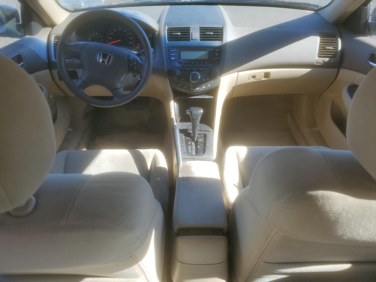 2003 Honda Accord VIN 3HGCM56323G711281 Copart auction photo, front end / minor dent/scratches damage thumbnail 8