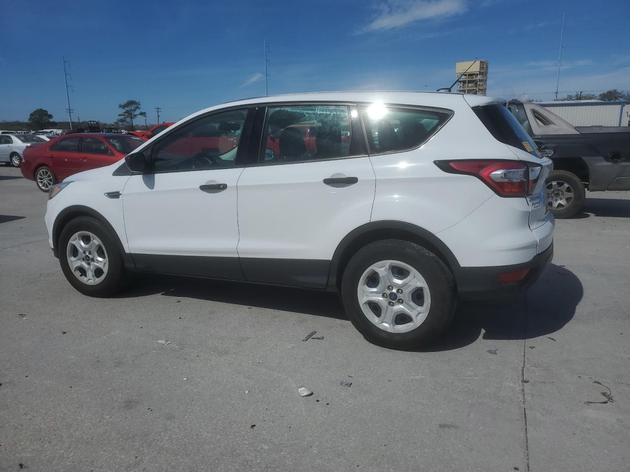 2017 Ford Escape VIN 1FMCU0F78HUE30056 Copart auction photo, minor dent/scratches damage thumbnail 2