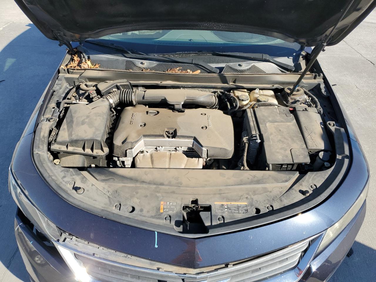 2016 Chevrolet Impala VIN 2G11Z5SA8G9199093 Copart auction photo, side / front end damage thumbnail 11