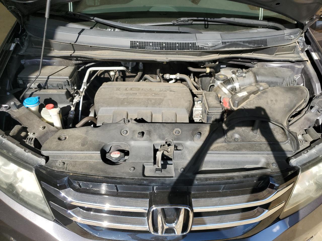 2015 Honda Odyssey VIN 5FNRL5H90FB041088 Copart auction photo, side damage thumbnail 13