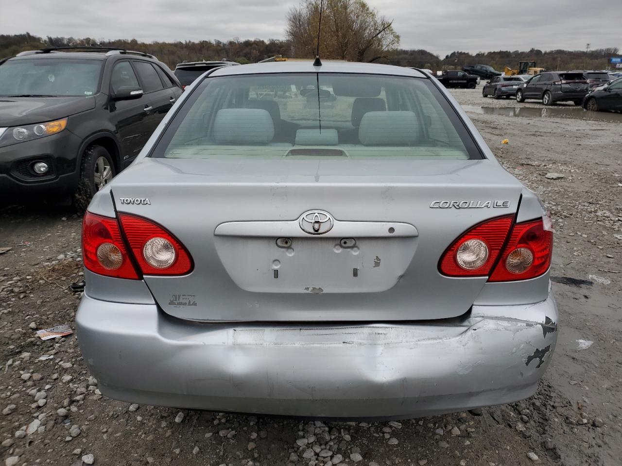 2007 Toyota Corolla VIN 1NXBR32E17Z786916 Copart auction photo, rear end damage thumbnail 6