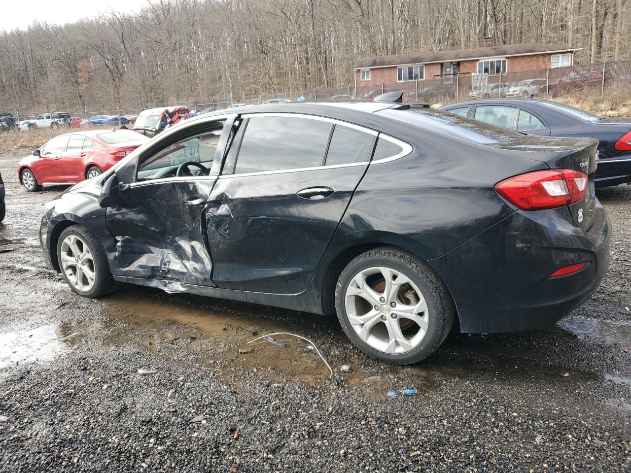 2018 Chevrolet Cruze VIN 1G1BF5SM4J7146391 Copart auction photo, side damage thumbnail 2