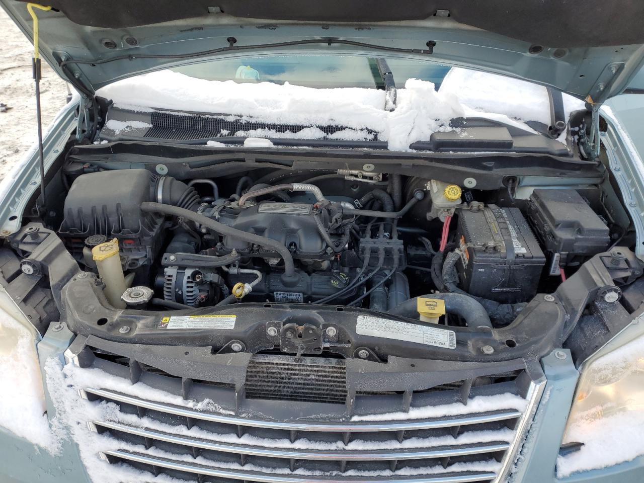 2009 Chrysler Town & Country VIN 2A8HR54199R528060 Copart auction photo, side damage thumbnail 13