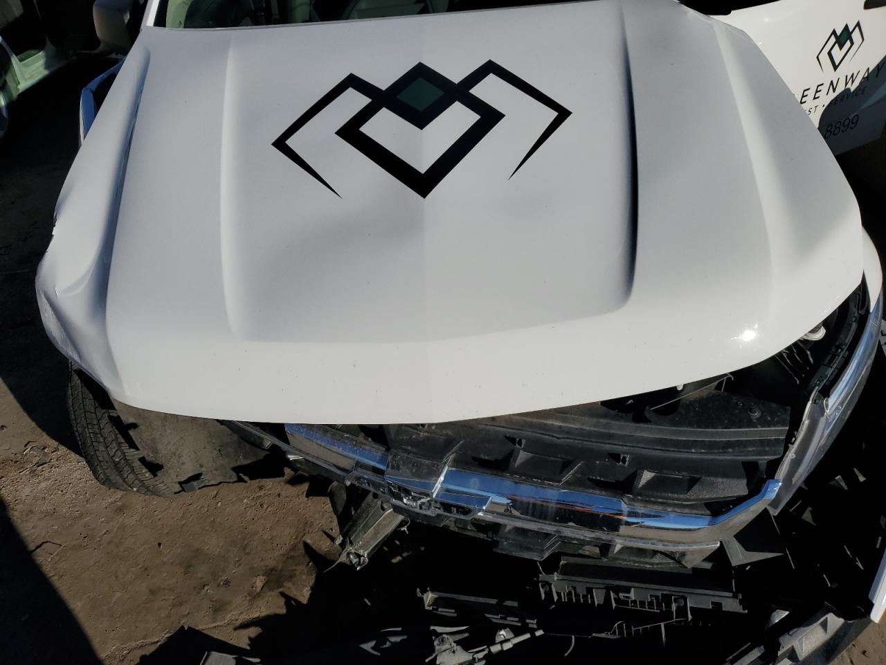2022 Chevrolet Colorado VIN 1GCHSBEA1N1129022 Copart auction photo, front end damage thumbnail 11