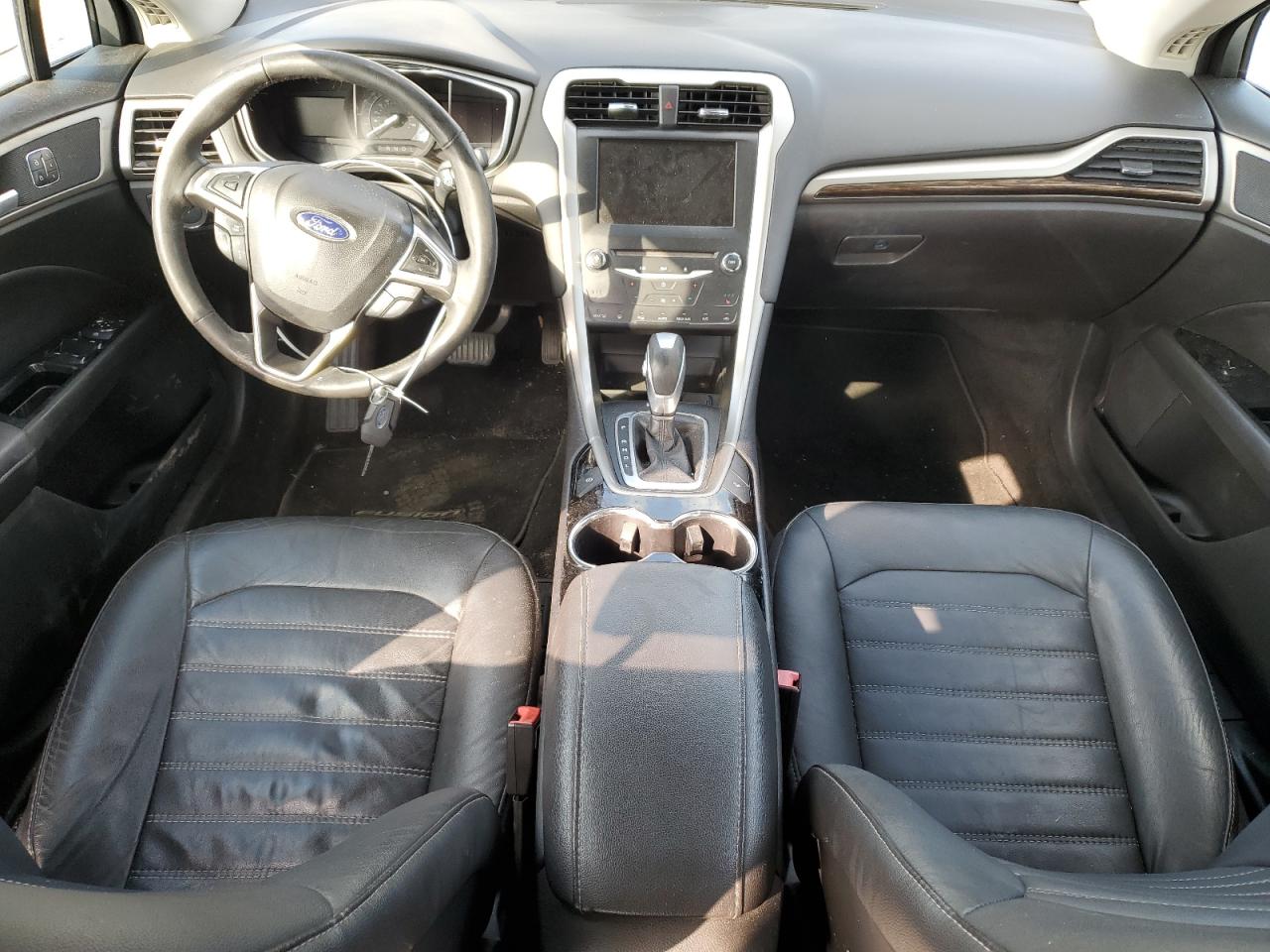 2014 Ford Fusion VIN 3FA6P0LU7ER195189 Copart auction photo, front end / side damage thumbnail 8