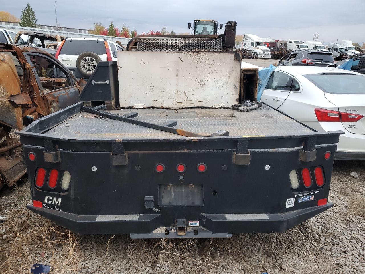 2013 Chevrolet Silverado VIN 1GC4K1C85DF134332 Copart auction photo, burn damage thumbnail 6