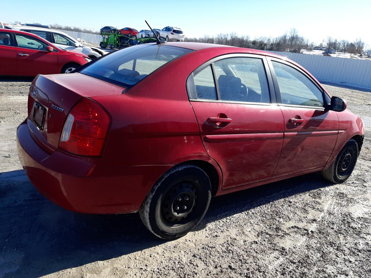 2011 Hyundai Accent VIN KMHCN4AC1BU615243 Copart auction photo, front end damage thumbnail 3