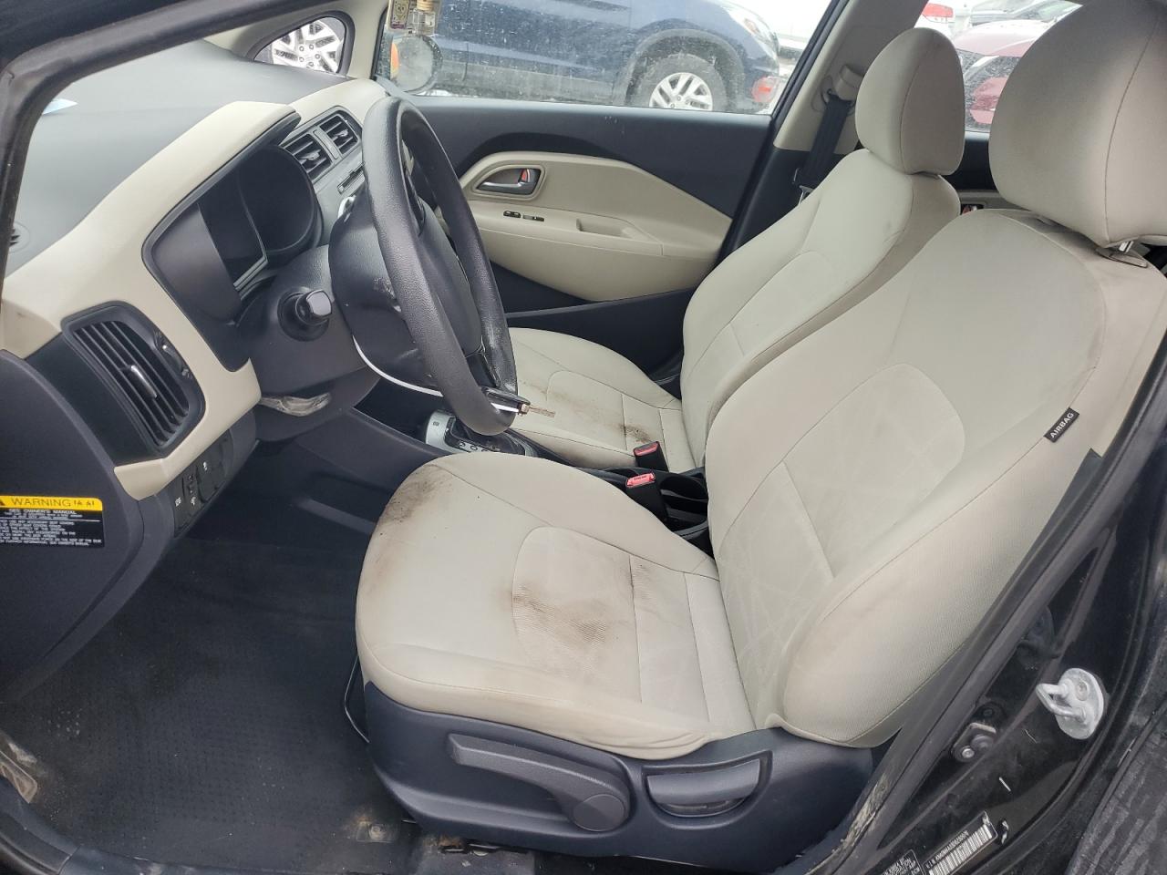 2013 KIA Rio VIN KNADM4A33D6230976 Copart auction photo, front end damage thumbnail 7