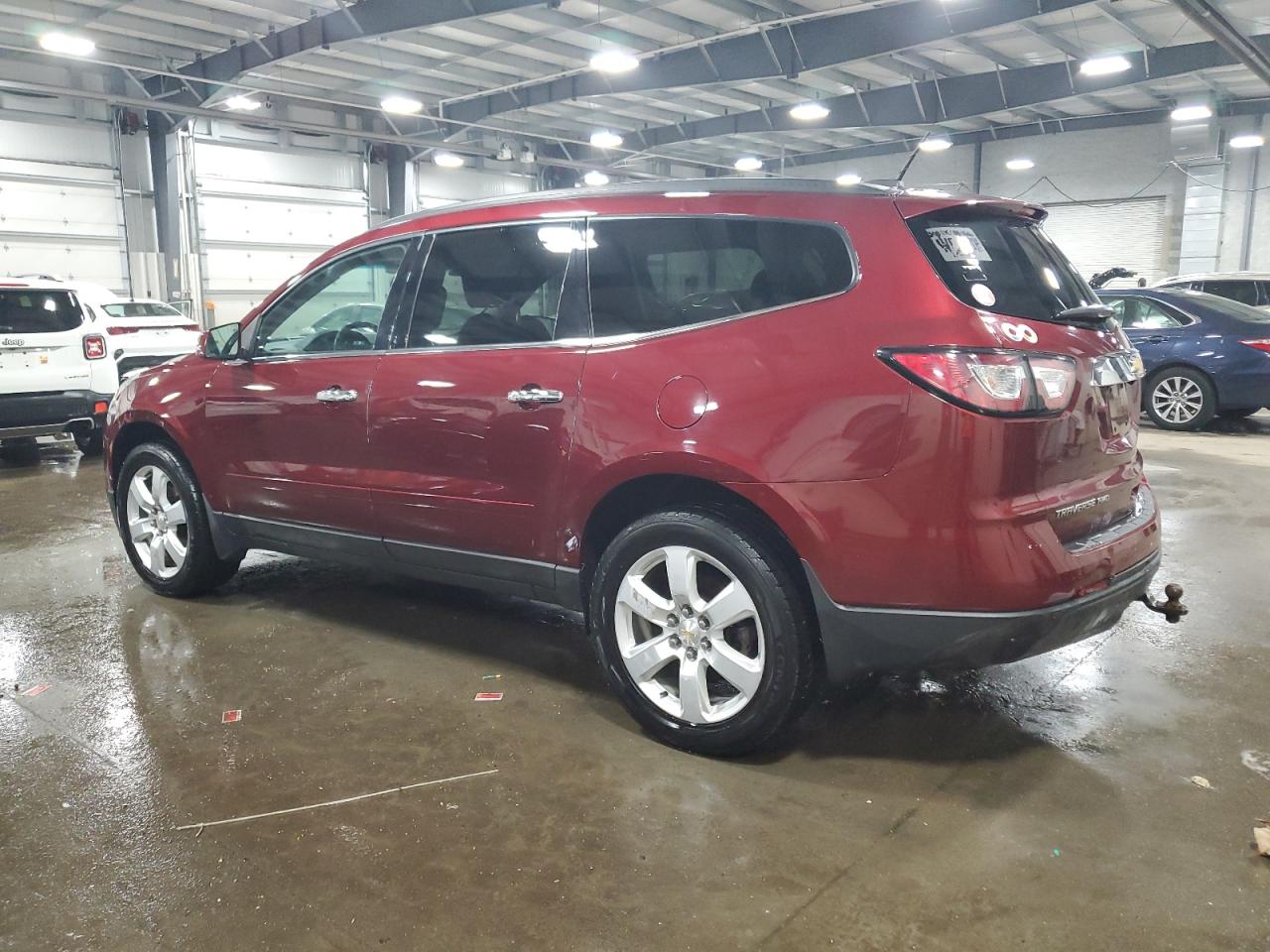 2017 Chevrolet Traverse VIN 1GNKVGKD9HJ164766 Copart auction photo, front end / rear end damage thumbnail 2