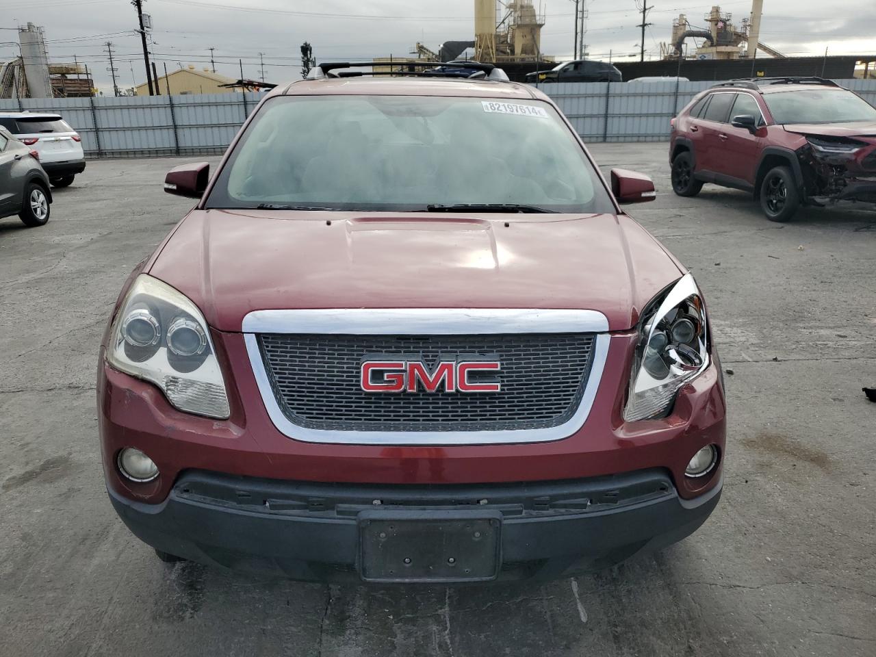2011 GMC Acadia VIN 1GKKRRED5BJ234134 Copart auction photo, all over damage thumbnail 5