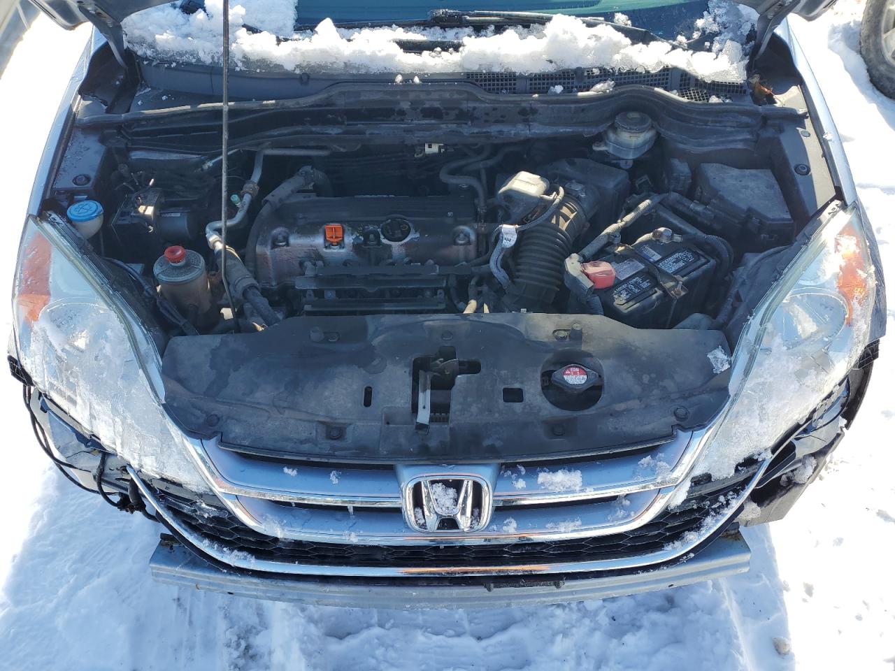 2010 Honda CR-V VIN 5J6RE4H71AL021516 Copart auction photo, rollover damage thumbnail 12