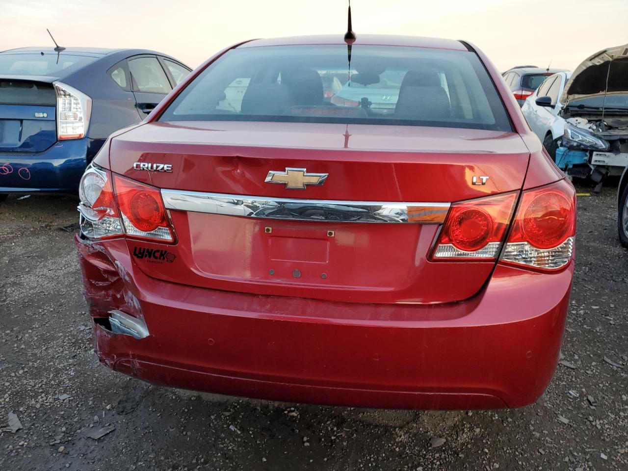 2012 Chevrolet Cruze VIN 1G1PF5SC2C7259000 Copart auction photo, rear end / minor dent/scratches damage thumbnail 6