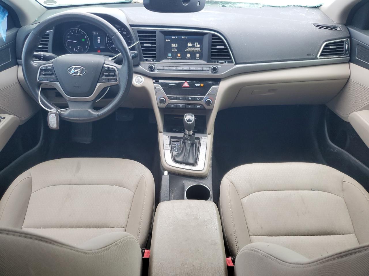 2018 Hyundai Elantra VIN 5NPD84LF8JH365712 Copart auction photo, front end / rear end damage thumbnail 8