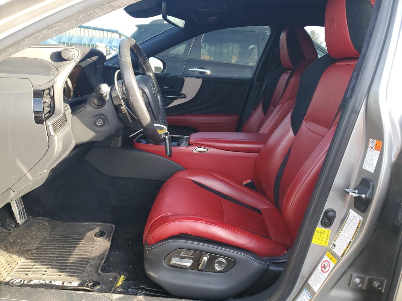 2018 Lexus LS VIN JTHC51FF8J5001660 Copart auction photo, rear end / undercarriage damage thumbnail 7