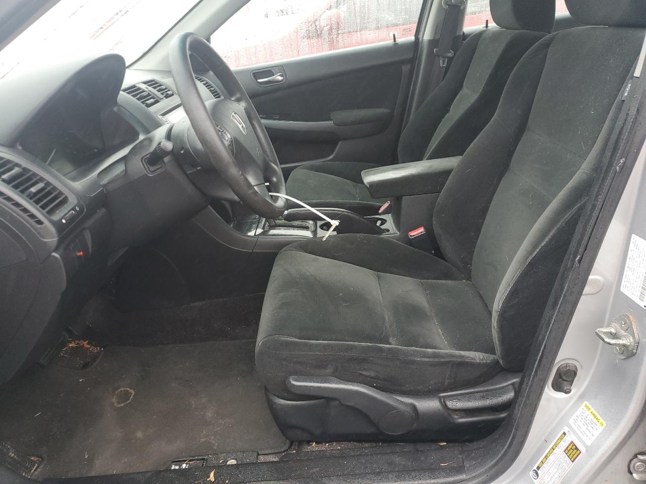 2007 Honda Accord VIN 1HGCM563X7A192825 Copart auction photo, front end damage thumbnail 7
