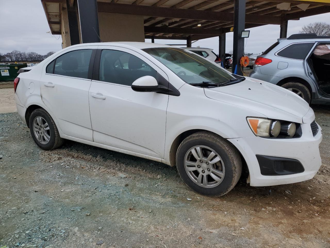 2013 Chevrolet Sonic VIN 1G1JC5SH4D4166069 Copart auction photo, all over damage thumbnail 4