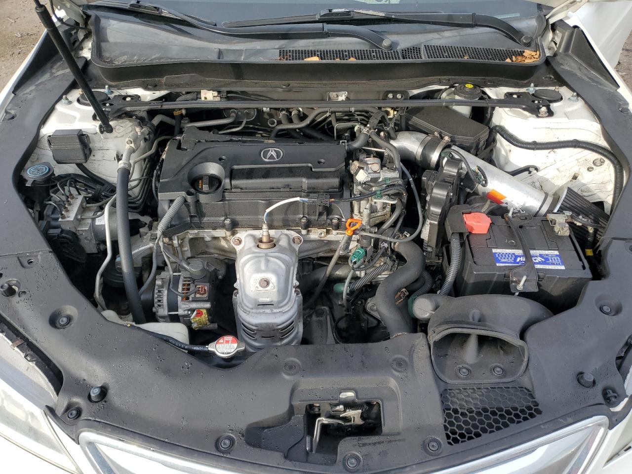2015 Acura TLX VIN 19UUB1F34FA022011 Copart auction photo, front end / side damage thumbnail 11