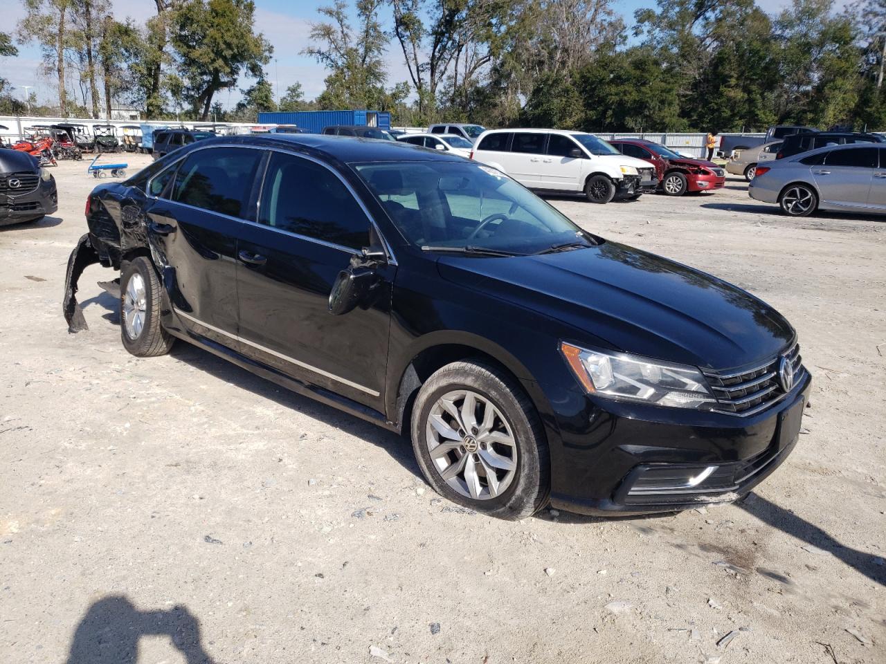 2016 Volkswagen Passat VIN 1VWAT7A30GC044132 Copart auction photo, rear end / side damage thumbnail 4