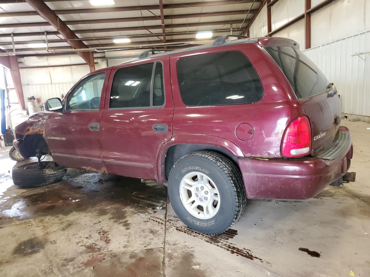 2001 Dodge Durango VIN 1B4HS28N21F607490 Copart auction photo, front end / mechanical damage thumbnail 2