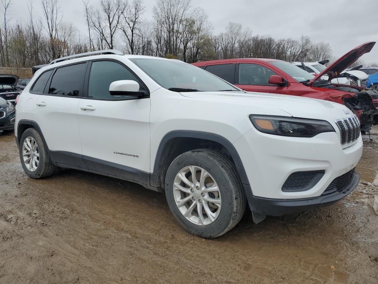 2021 Jeep Grand Cherokee VIN 1C4PJLCB2MD217865 Copart auction photo, rear end / minor dent/scratches damage thumbnail 4