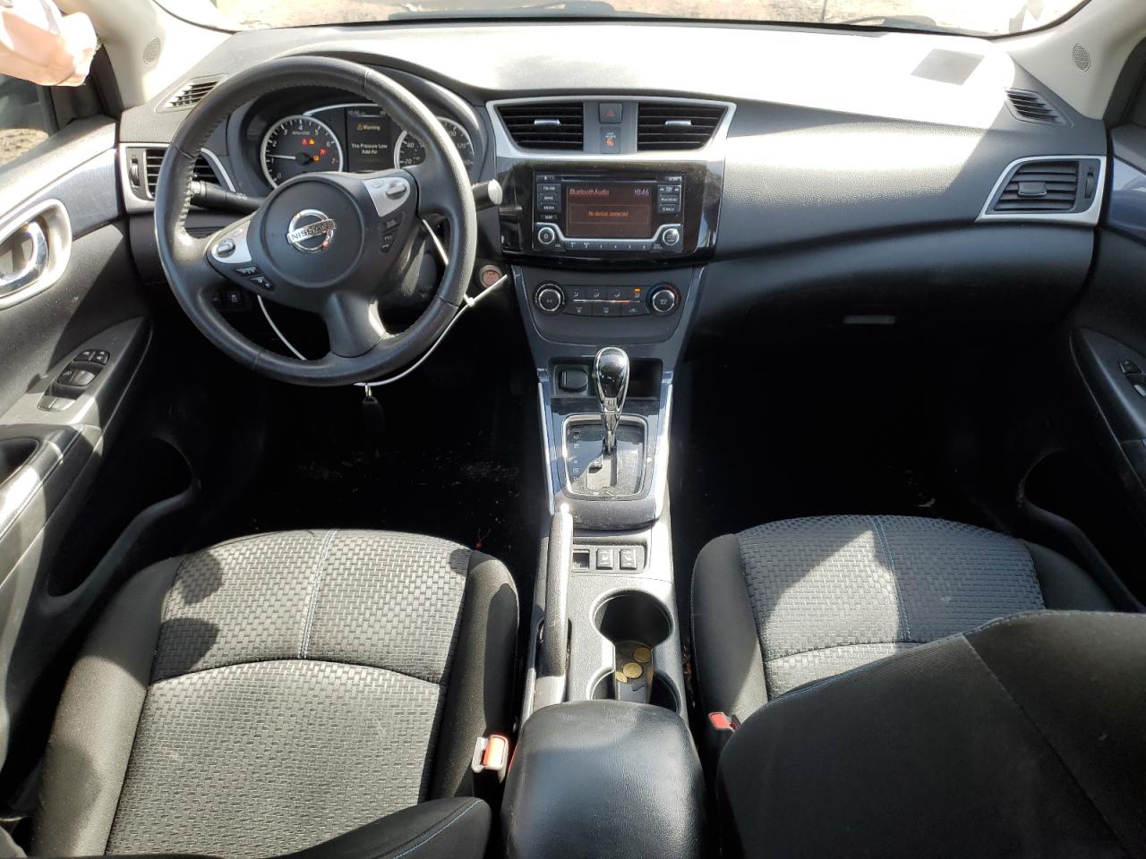 2017 Nissan Sentra VIN 3N1CB7AP8HY305438 Copart auction photo, side / rear end damage thumbnail 8