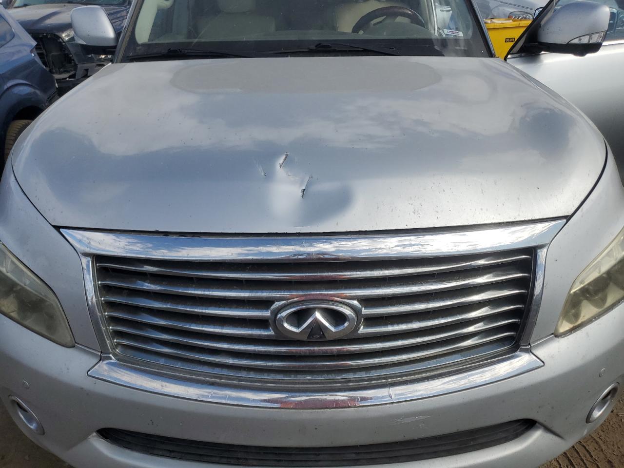 2011 Infiniti QX56 VIN JN8AZ2NE2B9002118 Copart auction photo, front end damage thumbnail 14