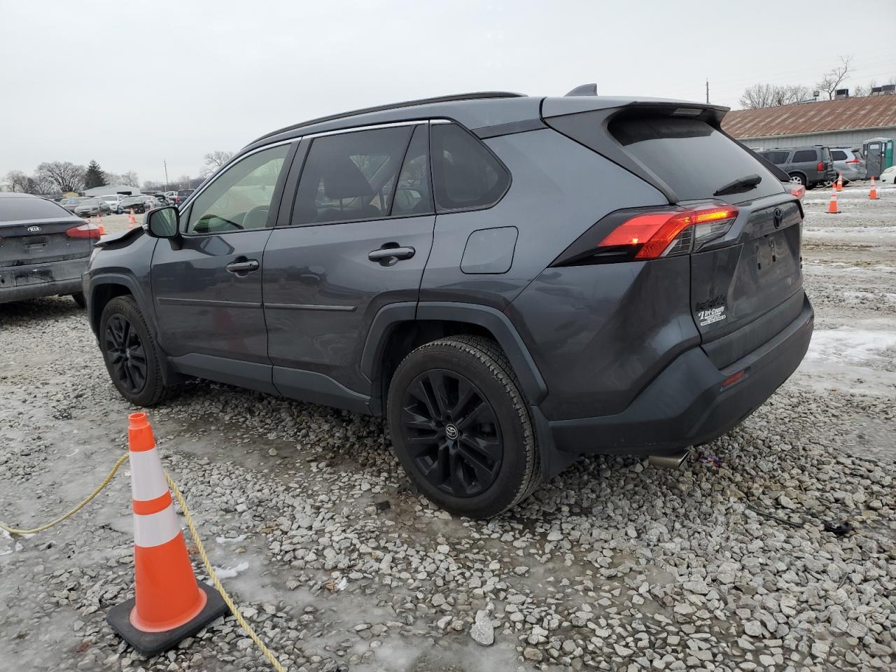 2019 Toyota RAV 4 VIN JTMA1RFV4KD504801 Copart auction photo, front end damage thumbnail 2