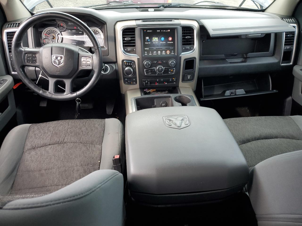 2014 RAM 1500 VIN 1C6RR7GG0ES164201 Copart auction photo, front end damage thumbnail 8