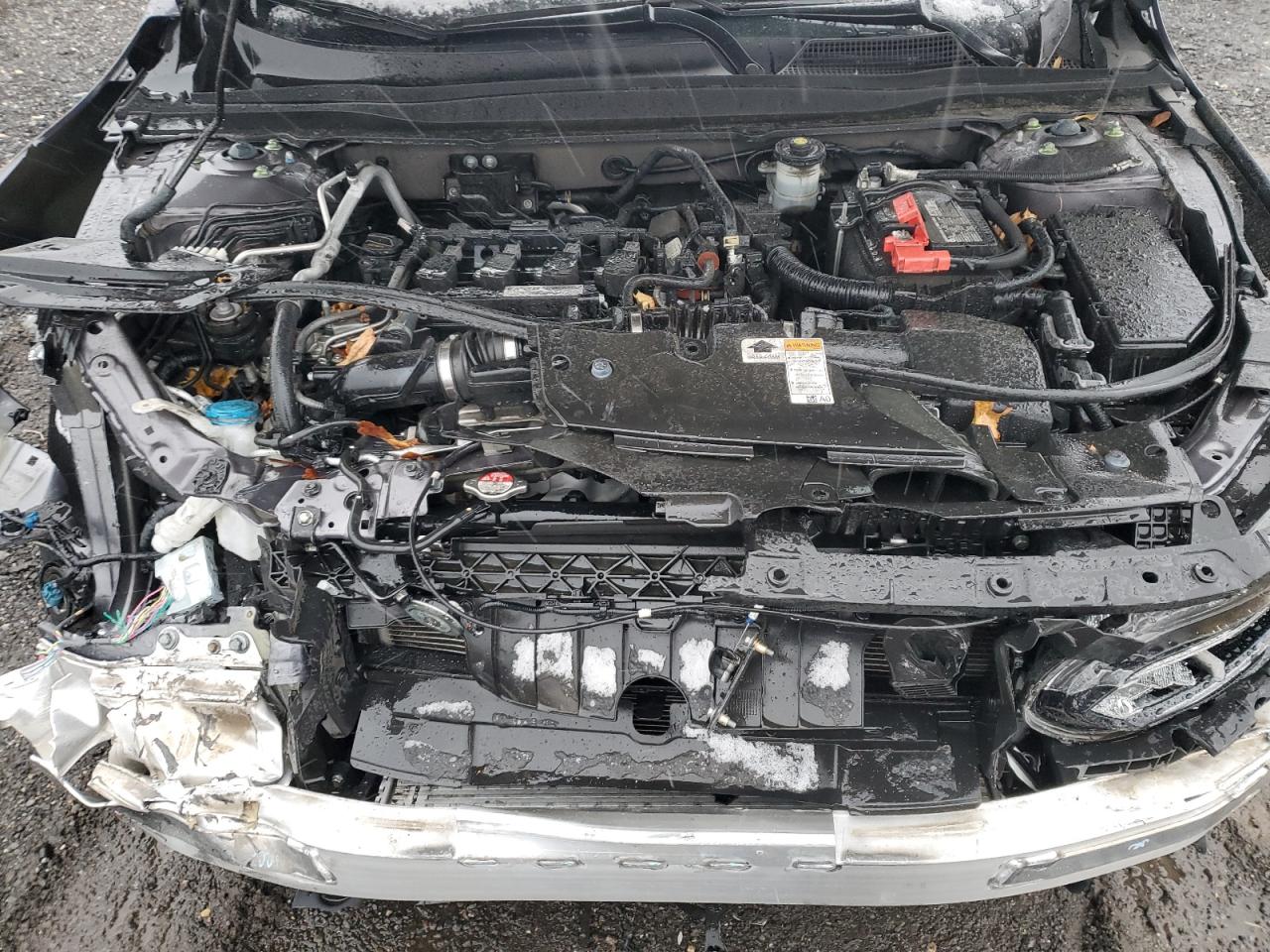 2020 Honda Accord VIN 1HGCV1F38LA140433 Copart auction photo, front end / undercarriage damage thumbnail 13