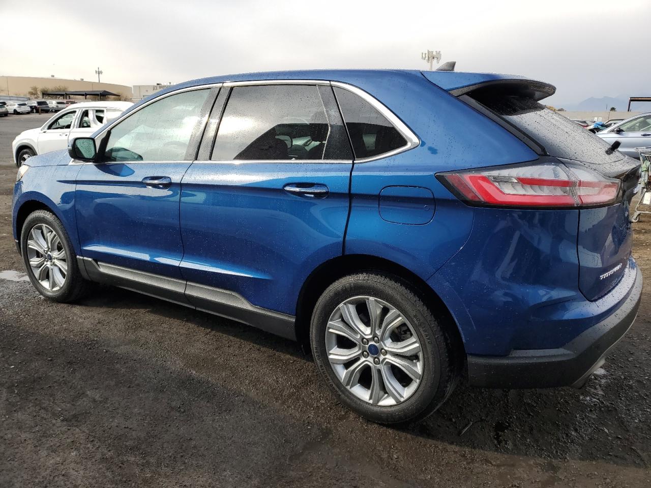 2022 Ford Edge VIN 2FMPK4K90NBA39880 Copart auction photo, mechanical damage thumbnail 2
