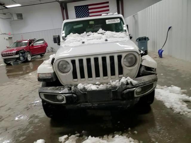 2020 Jeep Wrangler VIN 1C4HJXEN9LW165186 Copart auction photo, side damage thumbnail 11