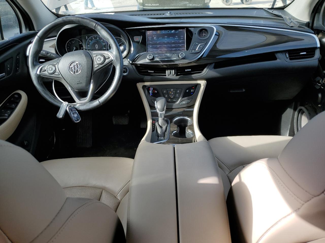 2019 Buick Envision VIN LRBFX3SX0KD010975 Copart auction photo, front end / side damage thumbnail 8