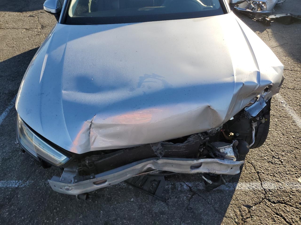 2017 Audi A4 VIN WAUANAF46HN002532 Copart auction photo, front end damage thumbnail 13