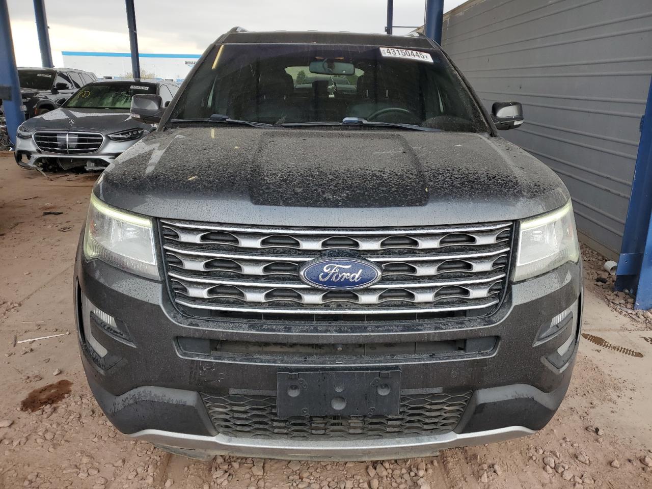 2017 Ford Explorer VIN 1FM5K7F82HGC39053 Copart auction photo, side damage thumbnail 5