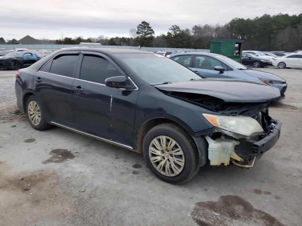 2012 Toyota Camry VIN 4T1BF1FK8CU104864 Copart auction photo, front end / side damage thumbnail 4