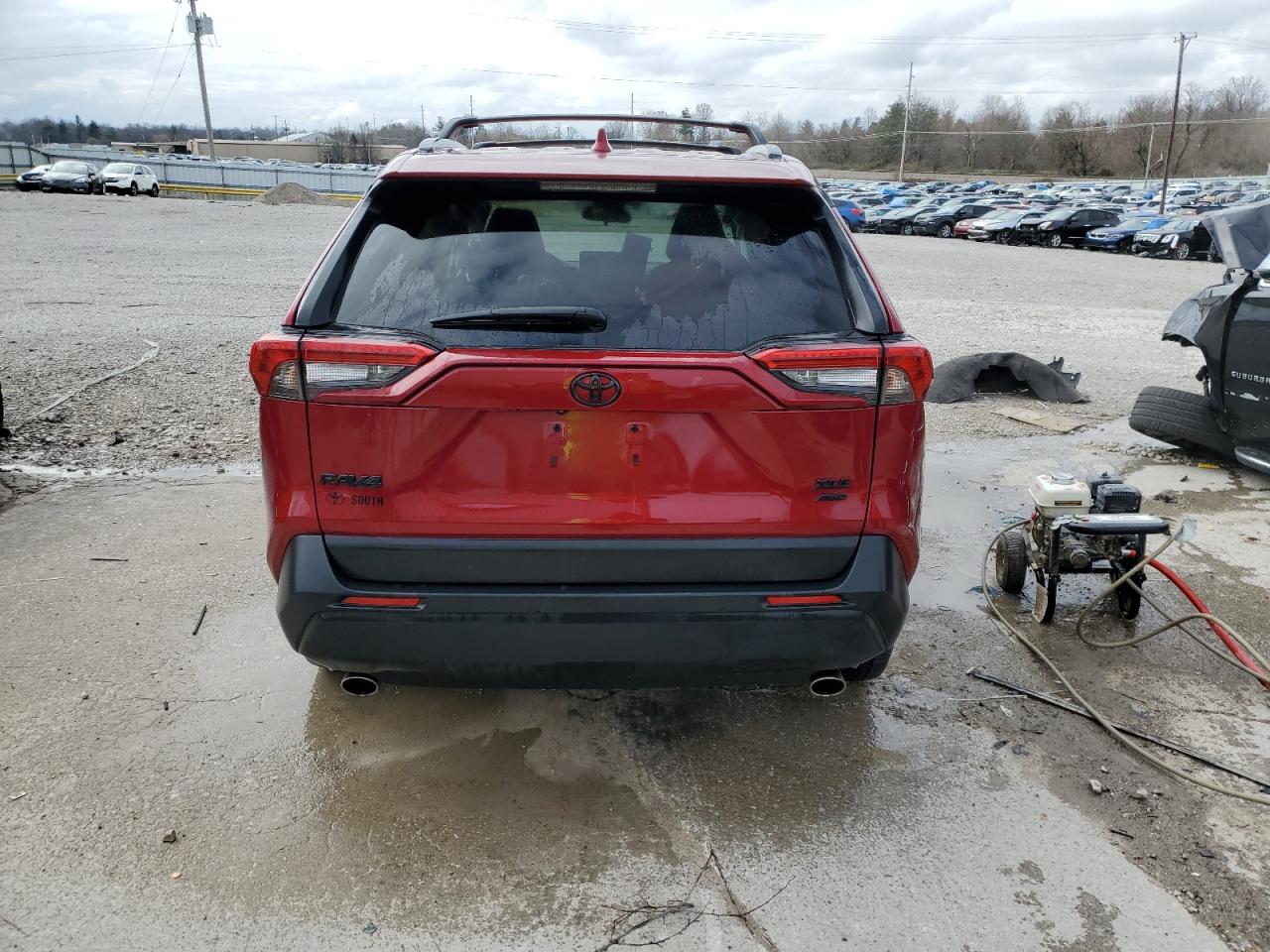 2023 Toyota RAV 4 VIN 2T3A1RFV4PW356501 Copart auction photo, front end damage thumbnail 6