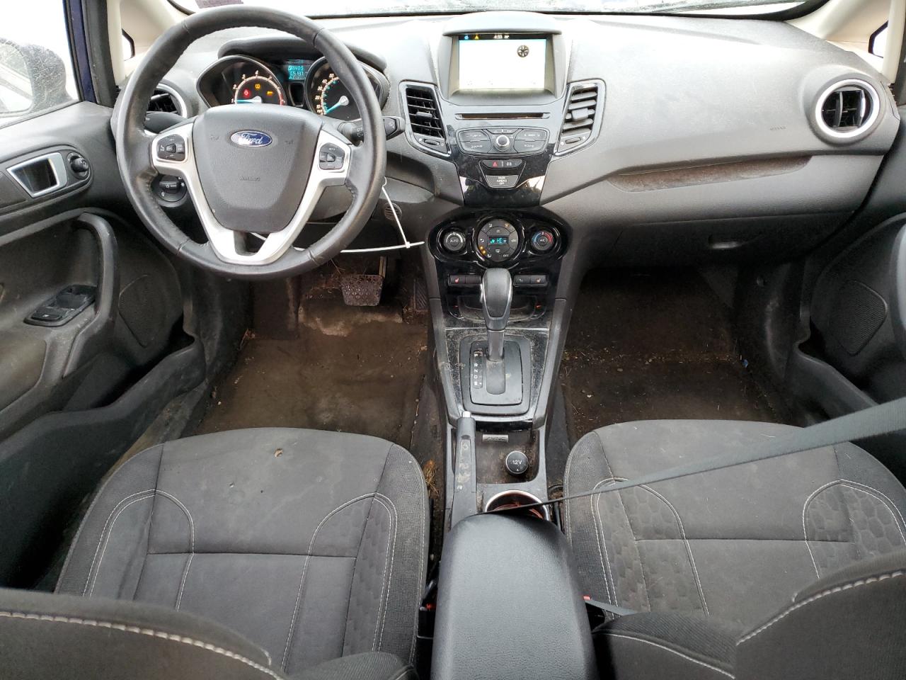 2016 Ford Fiesta VIN 3FADP4EJXGM141998 Copart auction photo, front end damage thumbnail 8