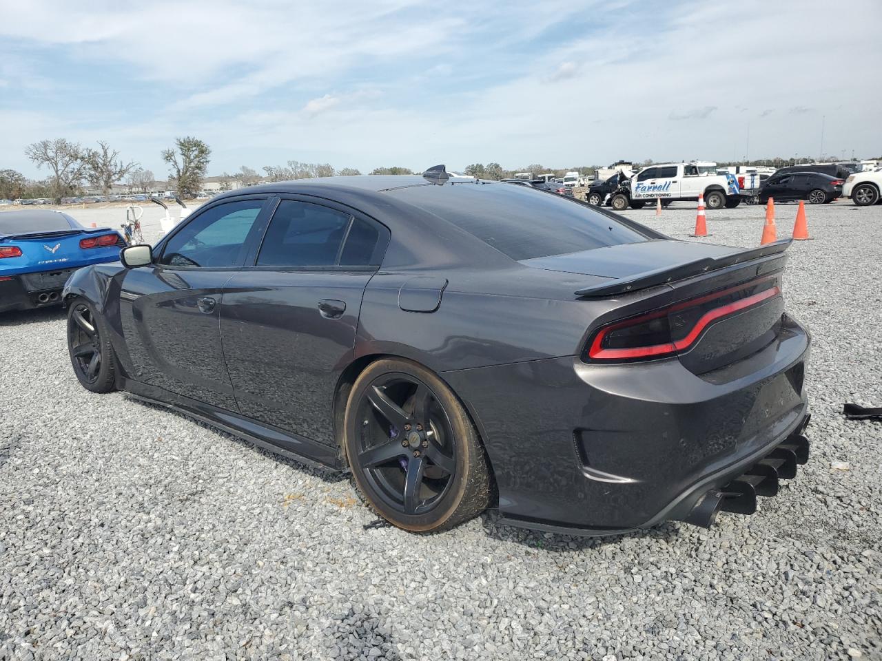 2017 Dodge Charger VIN 2C3CDXGJ0HH634607 Copart auction photo, front end damage thumbnail 2