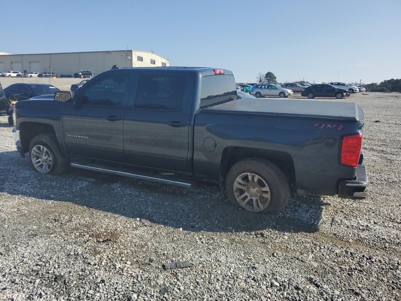 2018 Chevrolet Silverado VIN 3GCUKREC0JG212770 Copart auction photo, all over damage thumbnail 2