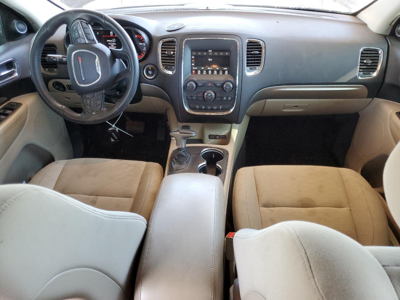 2018 Dodge Durango VIN 1C4RDJAG0JC242512 Copart auction photo, side / front end damage thumbnail 8