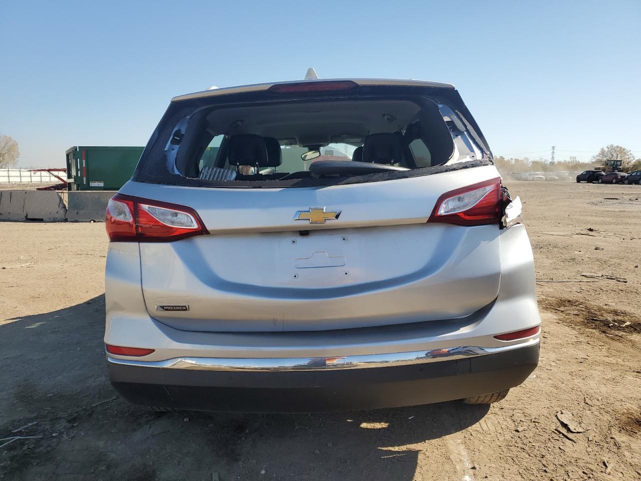 2018 Chevrolet Equinox VIN 3GNAXVEV3JS599950 Copart auction photo, front end / rear end damage thumbnail 6