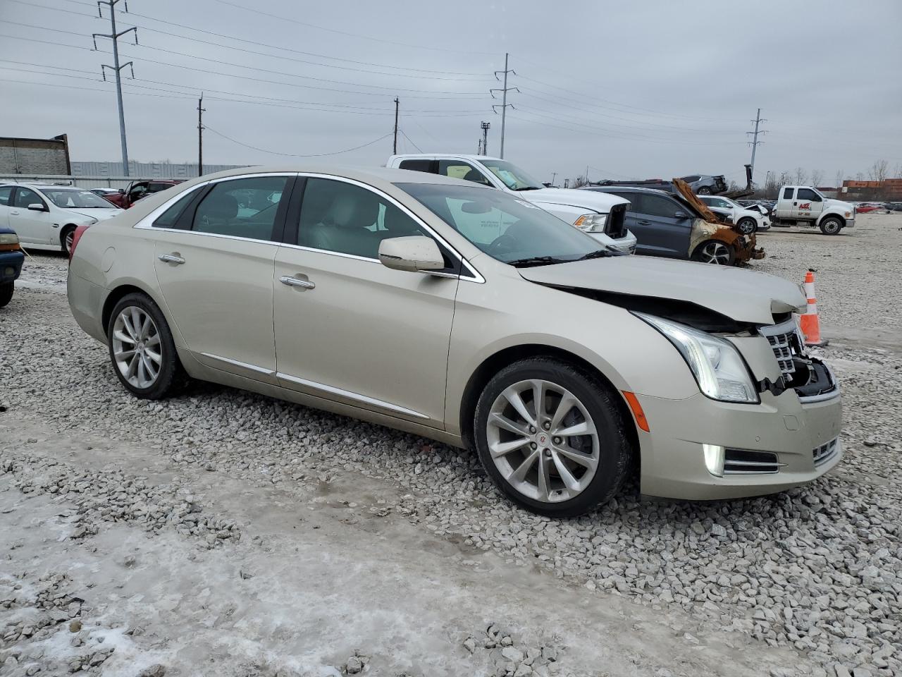 2014 Cadillac XTS VIN 2G61N5S36E9271882 Copart auction photo, front end damage thumbnail 4