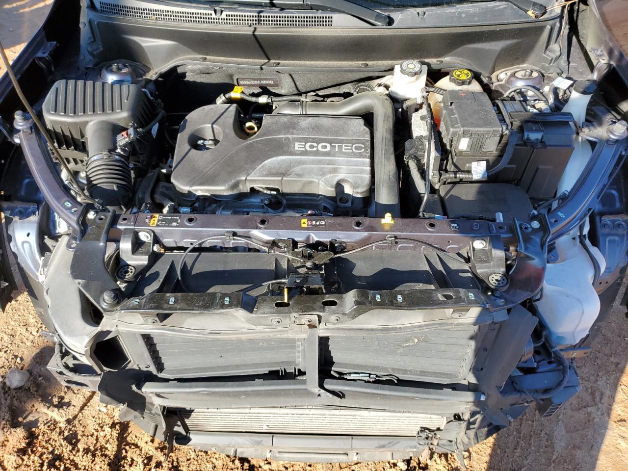2018 GMC Terrain VIN 3GKALMEV2JL405034 Copart auction photo, front end damage thumbnail 12