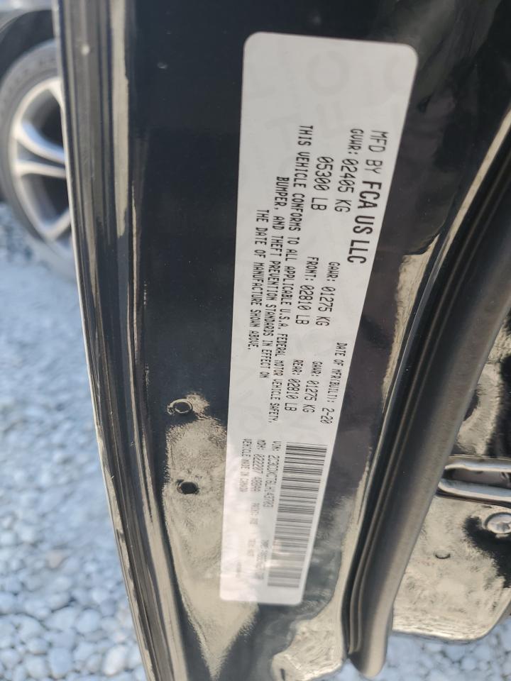 2020 Dodge Charger VIN 2C3CDXCT6LH143703 Copart auction photo, water/flood damage thumbnail 13