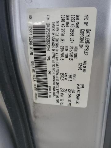 2006 Dodge Caravan VIN 1D4GP25R66B602334 Copart auction photo, front end / minor dent/scratches damage thumbnail 12