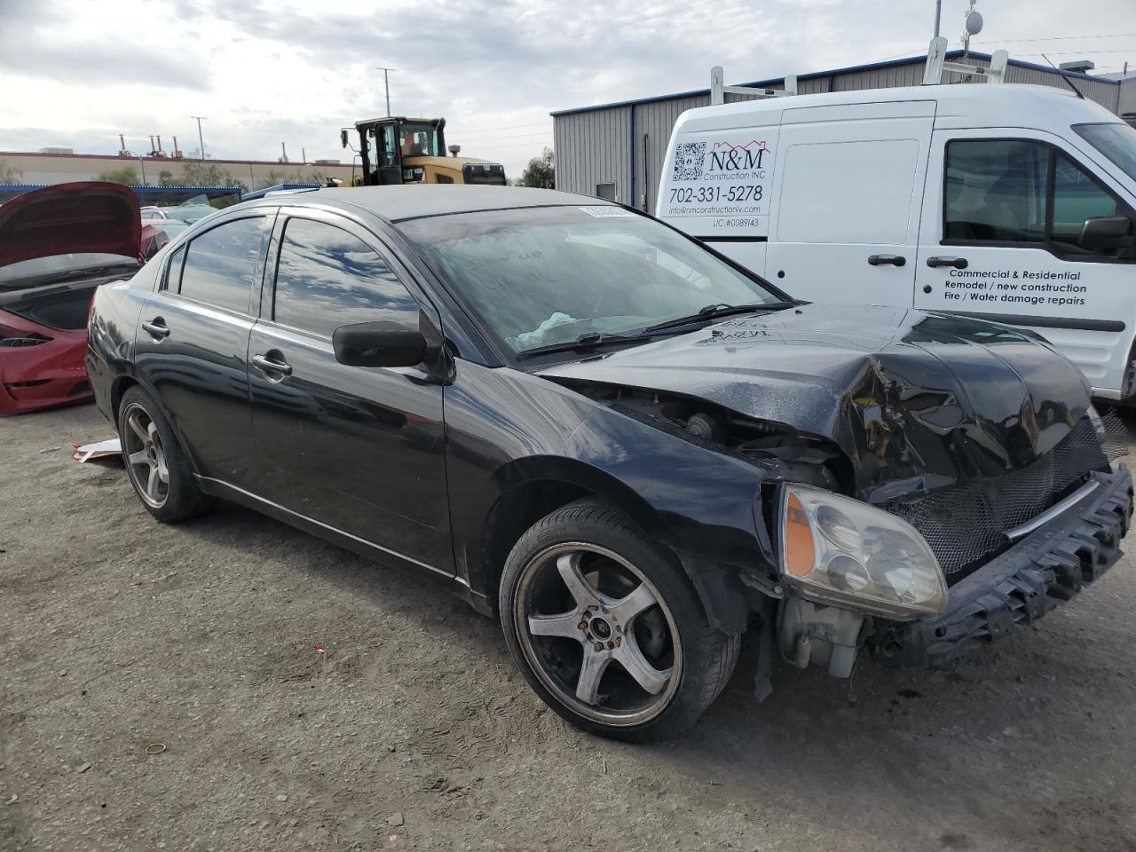 2012 Mitsubishi Galant VIN 4A32B2FF7CE011317 Copart auction photo, front end damage thumbnail 4