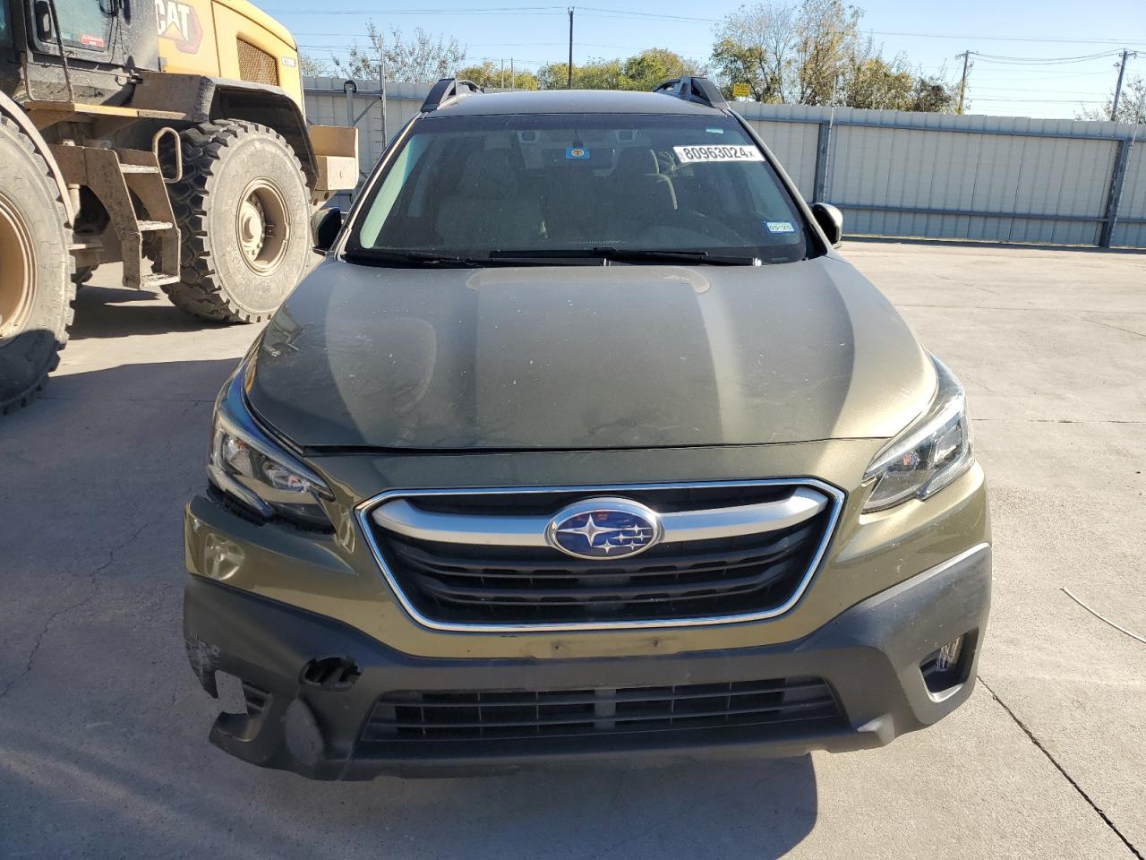 2021 Subaru Outback VIN 4S4BTADC6M3148910 Copart auction photo, front end / undercarriage damage thumbnail 5